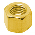 High brass hexagonal nuts UNI 5587 - ISO 4033