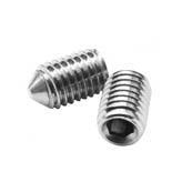 Headless screw with hexagon socket and conical tip UNI 5927 - DIN 914 - ISO 4027