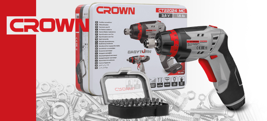 Avvitatore a Batteria CROWN CT22024 MC